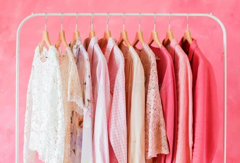 pink women clothing